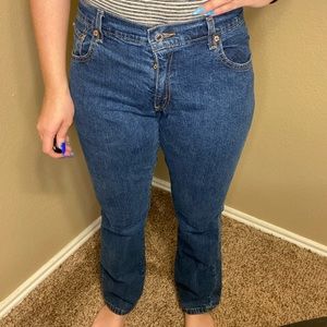 Levi relaxed bootcut jeans